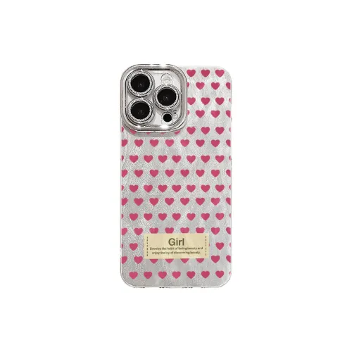 XIANGRIKE TPU Material Heart GIRL Phone Case Compatible With IPhone 15/14 Plus/13/12/11/15 Pro Max/XS/XR/XS Max/8 Plus