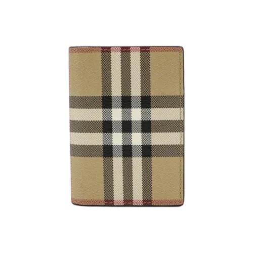 Burberry Polyurethane Wallet Men's Brown