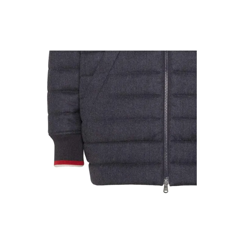 Brunello Cucinelli Zip Up Hooded Jacket-4