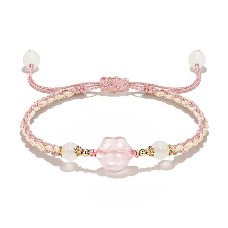 Crafts Women's Colored Glaze Bracelets Unisex-0