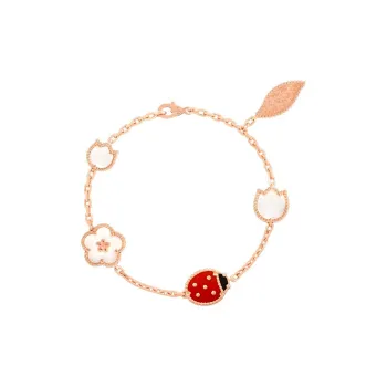 Van Cleef & Arpels 18K Rose Gold Bracelets Women's Rose Gold
