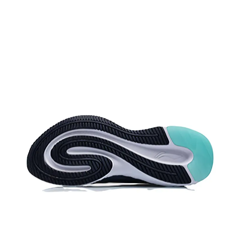 LiNing Chasing-clouds Anti-Slip And Wear-Resistant Breathable Low-Top Running Shoes Men's Blue-3
