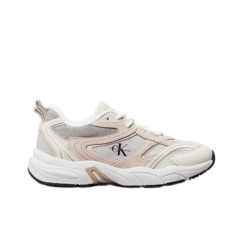 CKJ CALVIN KLEIN JEANS Su-Mesh Low-Top Casual Shoes Women's Pink-1