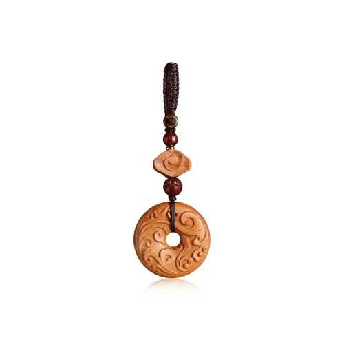 PUTUOSHANWENCHUANG Peachwood Pendants Unisex