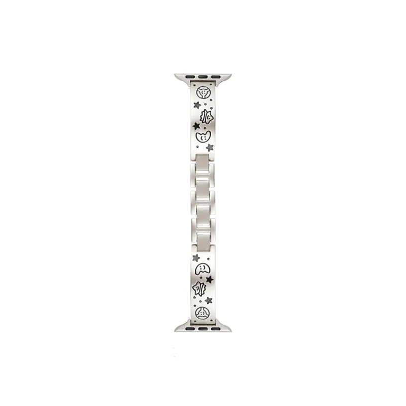 CHRROTA Apple S9/S10 All Compatibility Watch Band Metal-7