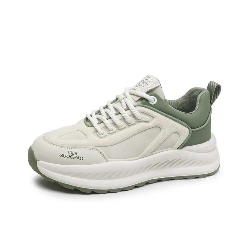 OFFER-AITR Anti-Slip And Wear-Resistant Breathable Low-Top Chunky Sneakers Men's-1