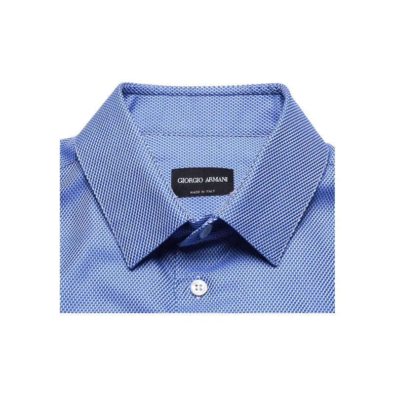 GIORGIO ARMANI Shirts Men Blue-2