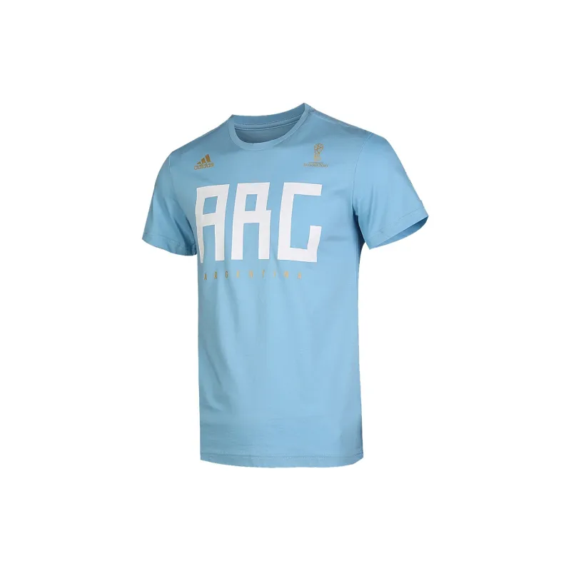 Adidas Argentina T Shirt Men's Blue-2