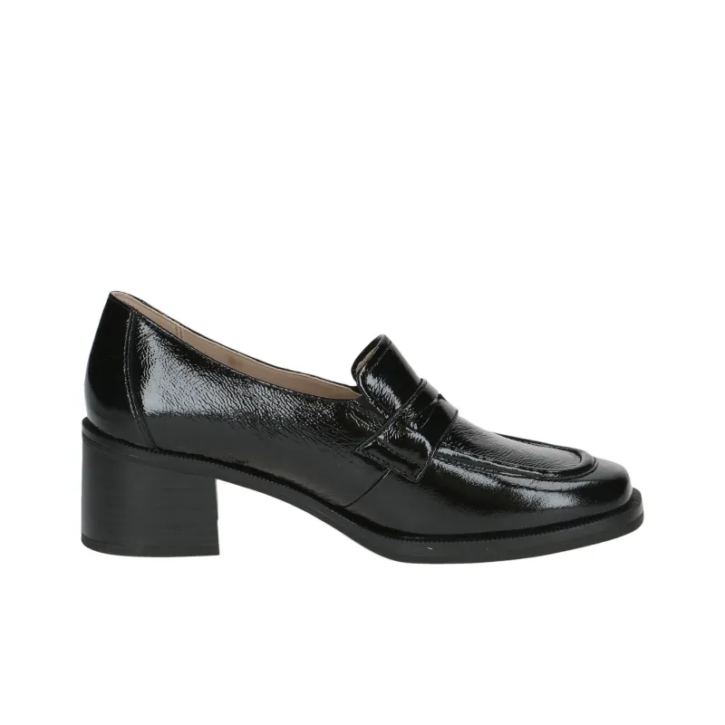 CAPRICE Deborah Chunky Heel High Heels 5.5cm Women's Black-1