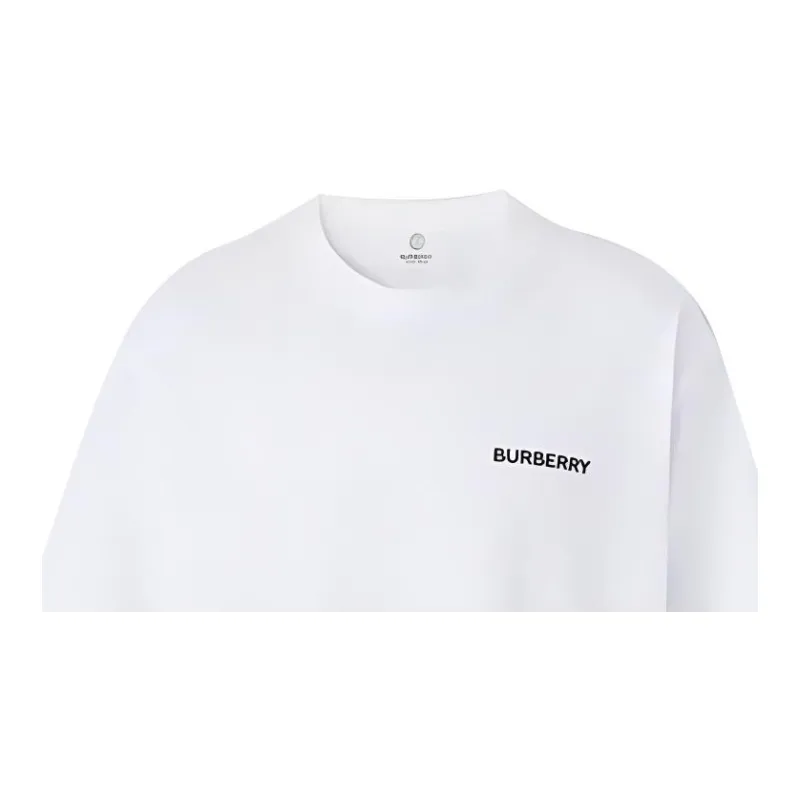 Burberry Monogram Motif Cotton Oversized T shirt-4