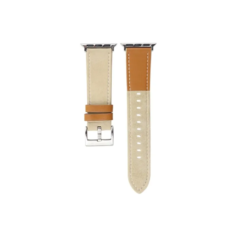 CHRROTA Compatibility Apple/Apple Watch/watch10/987 Multicolor Cashmere Leather Strap Smart Watch Accessories-5