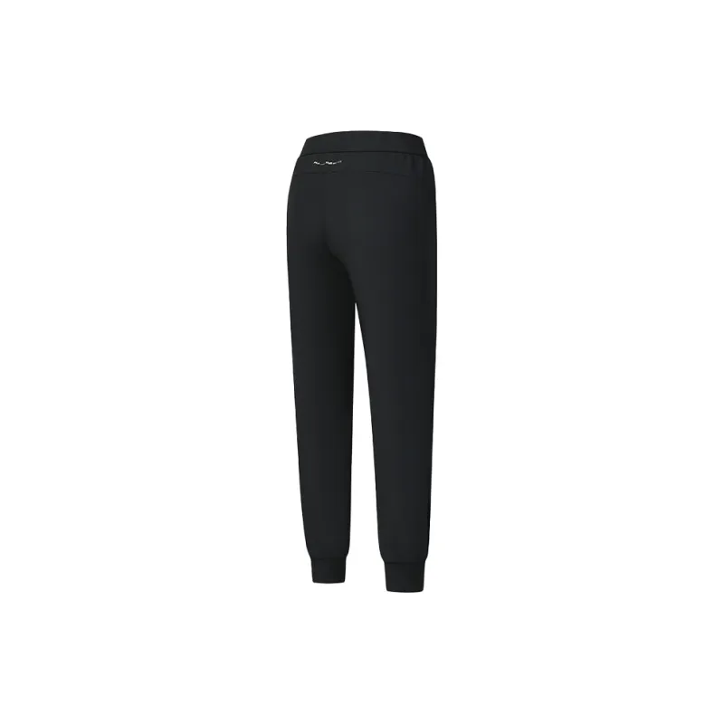 FILA Knitted Sports Pants Women's Pitch Black-2