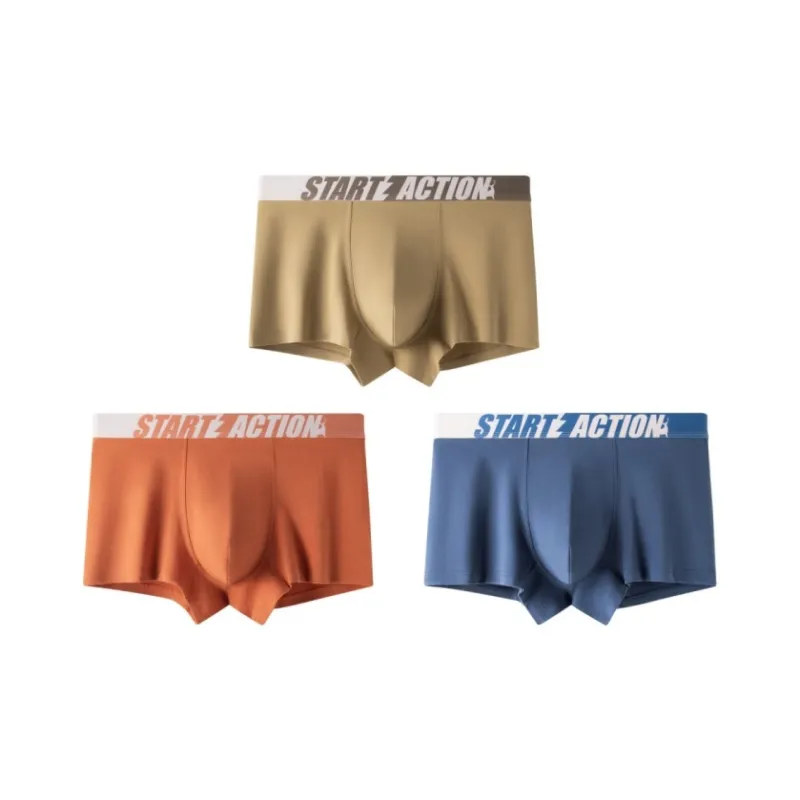 Qiao Ni Tong Underpants Men's 3 Pack-5