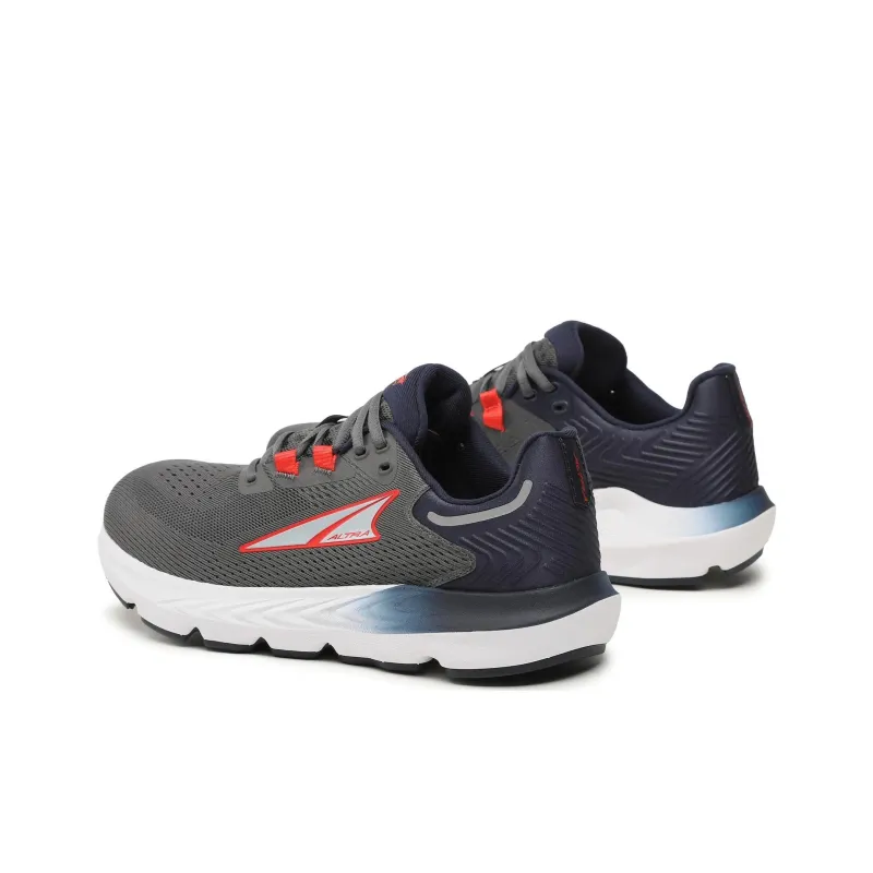 Altra Cushioned Wear Resistant Breathable Low Top Running Shoes Men's Dark Gray-3