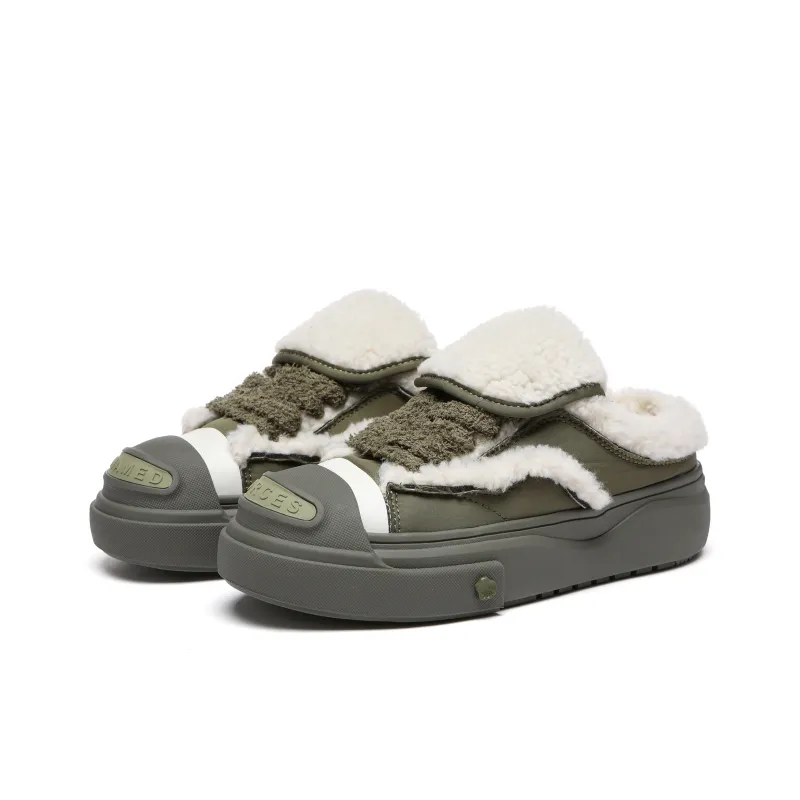 UNNAMED FORCES Warm And Wear-Resistant Low-Top Skateboard Shoes Women's-2