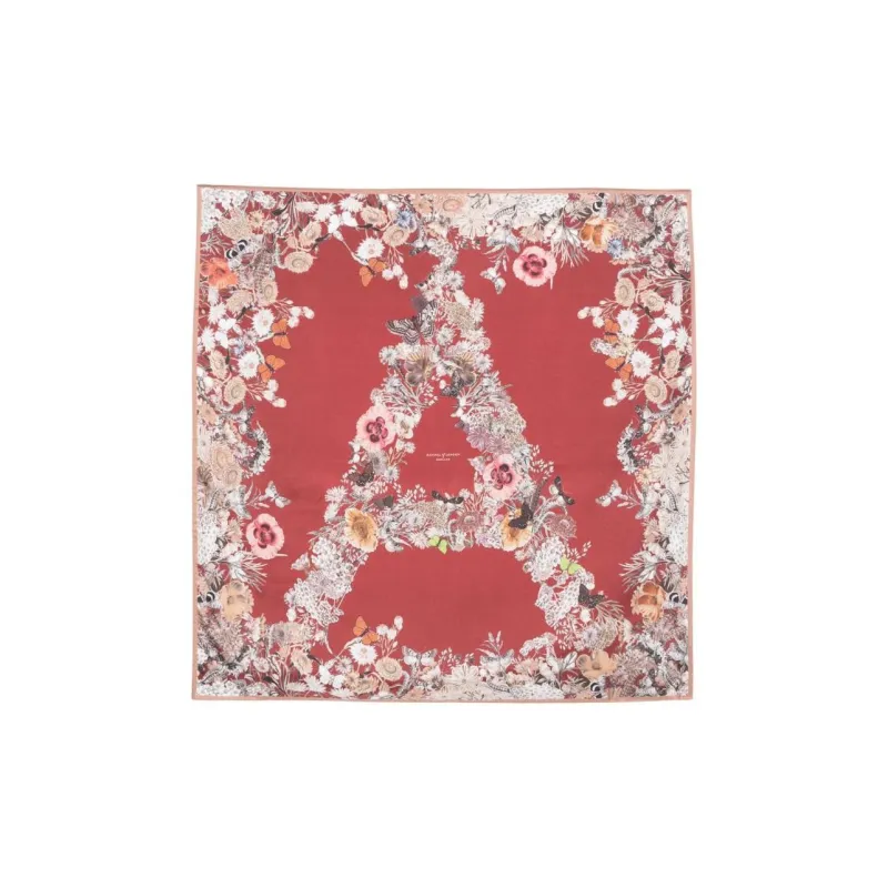 Aspinal Of London Ombre 'A' Floral Scarf-0