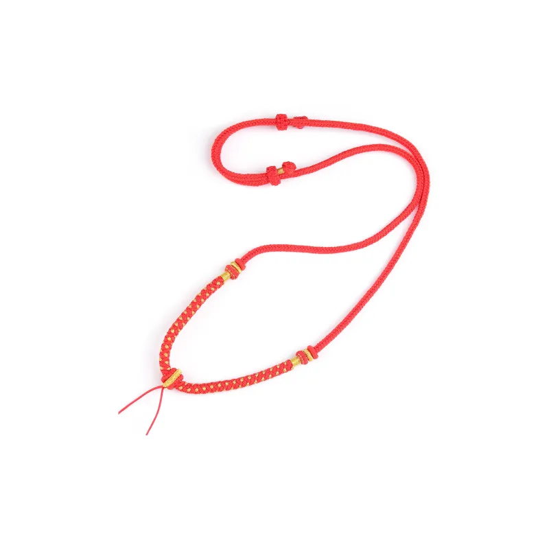 Moon Jewelry Braided String Necklaces Unisex-12