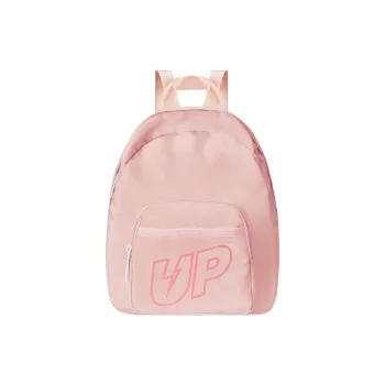 TURN UP Polyester Backpack Regular Unisex Grapefruit Pink