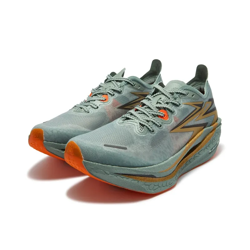 361° Cushioning Anti-Slip And Wear-Resistant Support Low-Top Running Shoes Unisex Red Fir Green-2