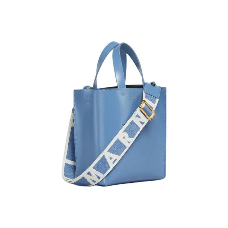 MARNI Museo Logo Printed Mini Tote Bag-1