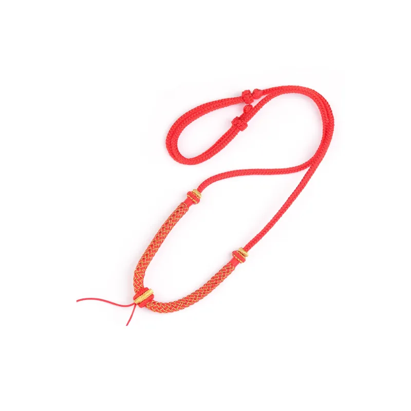 Moon Jewelry Braided String Necklaces Unisex-11