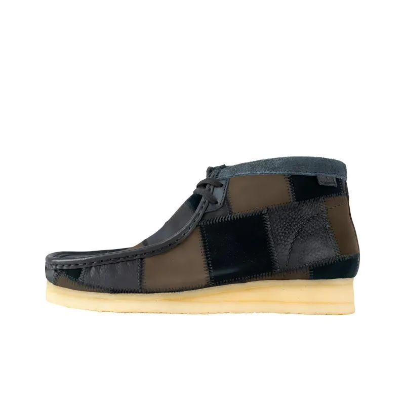 Bodega x Clarks Originals WALLABEE Wear-Resistant Low-Top Casual Shoes Men's Black Brown-0