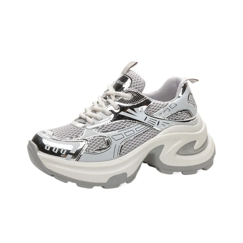 The Mystery Of Glamour Low Top Chunky Sneakers Women's-0
