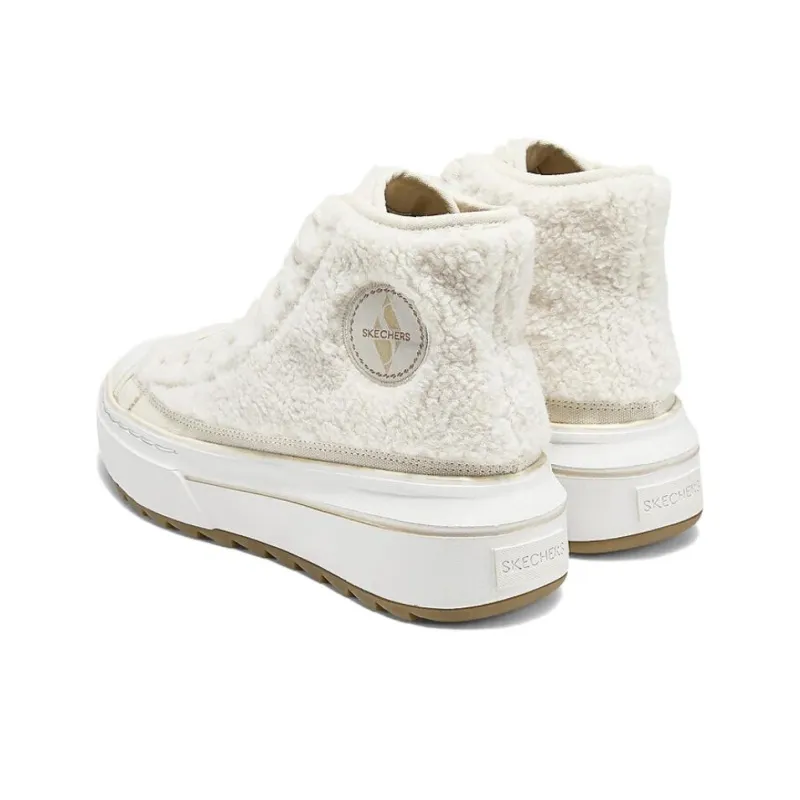 Skechers Court Classics Ankle Boots Women's Ivory-2