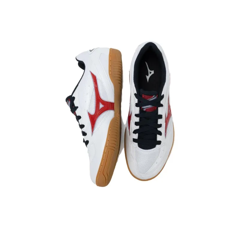 Mizuno Crossmatch Plio RX 4 Anti Slip Wear Resistant Low Top Training Shoes Unisex White Black-1