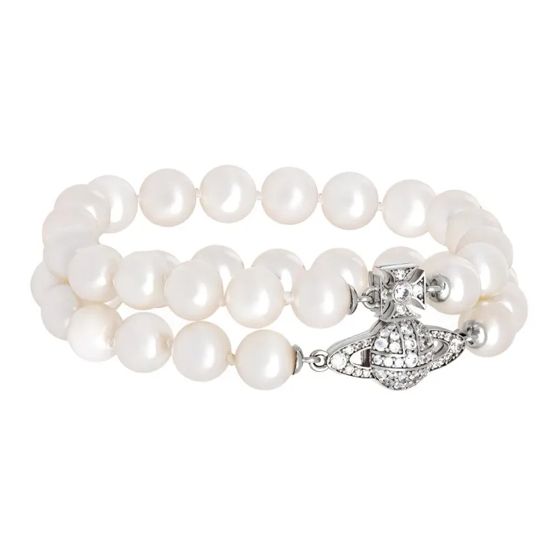 Vivienne Westwood Brass Bracelets Women's Silver-1