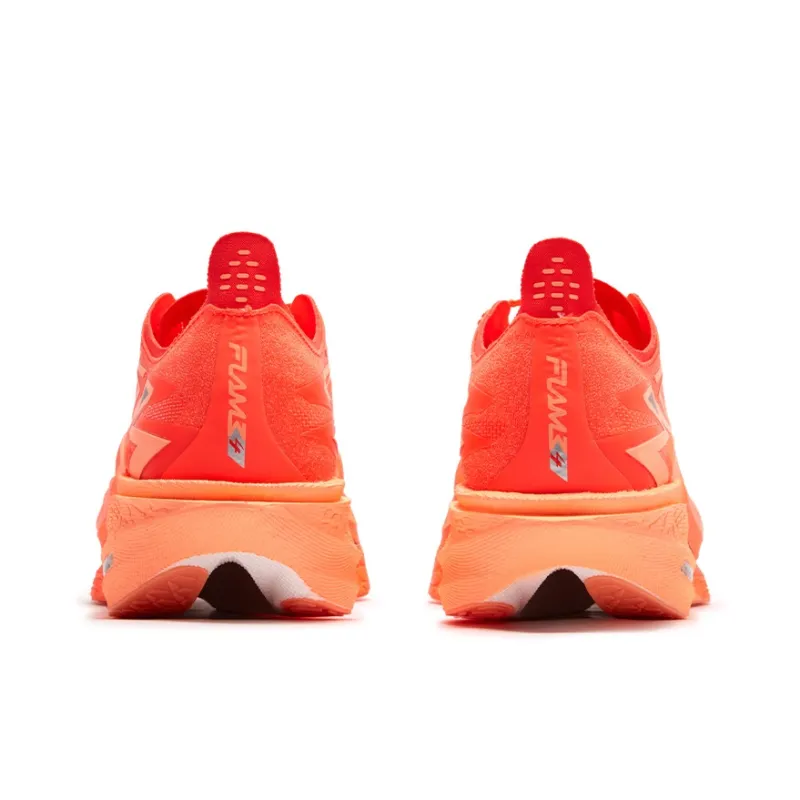 361° Cushioning Anti Slip And Wear Resistant Low Top Running Shoes Unisex Orange-3