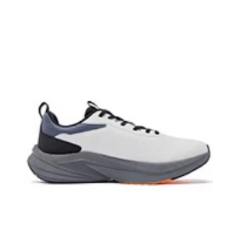 QIAODAN Cushioning Anti Slip And Wear Resistant Low Top Casual Running Shoes Men's White-1