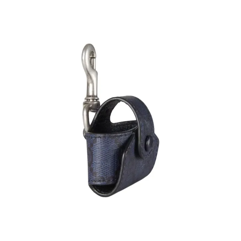 GUCCI Canvas Earphone Case Unisex Blue-1