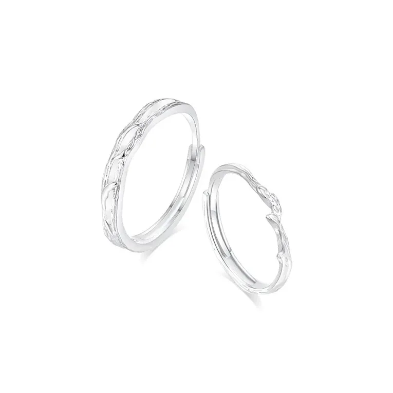 LUCA Sterling Silver Rings Unisex-0