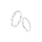 Intertwined Branch Design Couple Rings