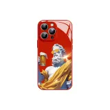 UN381 Beer Philosopher[China Red]Liquid Glass