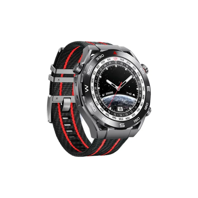 Miss Wrist Huawei Compatibility Watch Band 22 46mm Nylon Material-6