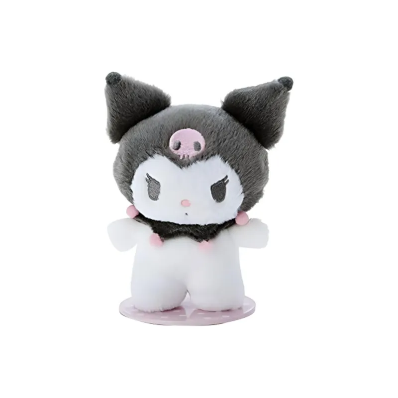 Sanrio Kuromi Dolls Plush Doll 13.5cm Height-0