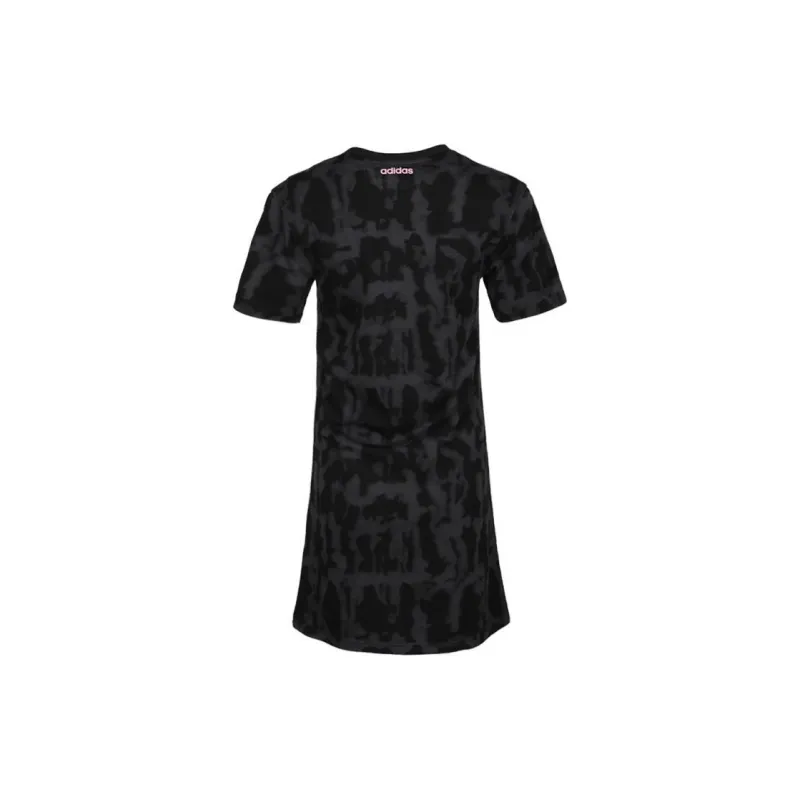 Adidas Neo Short Sleeved Dress Women's Black-1