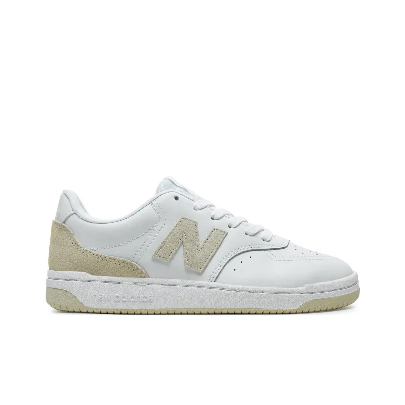 New Balance BB80 Wear resistant And Lightweight Low Top Skateboard Shoes Men's White-1