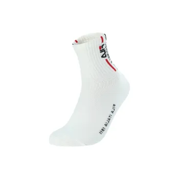 FILA ORIGINALE Mid Calf Socks Men's 1 Pack Cloud White