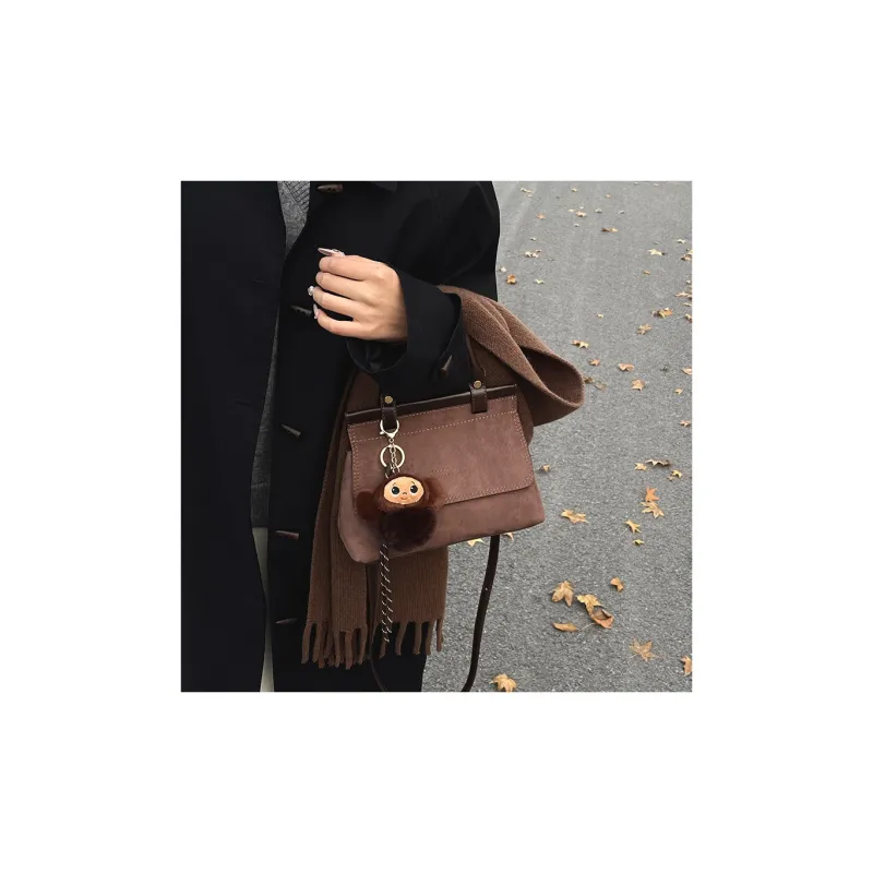 SUN ERATH&U Suede Shoulder Bags Handbags Regular Women's Multicolor-8
