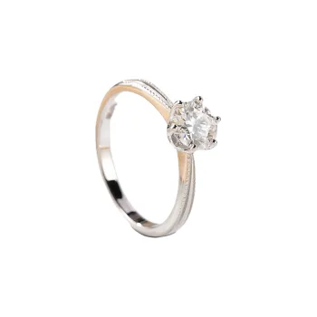 Stone On The Line S925 Silver Rings Women's