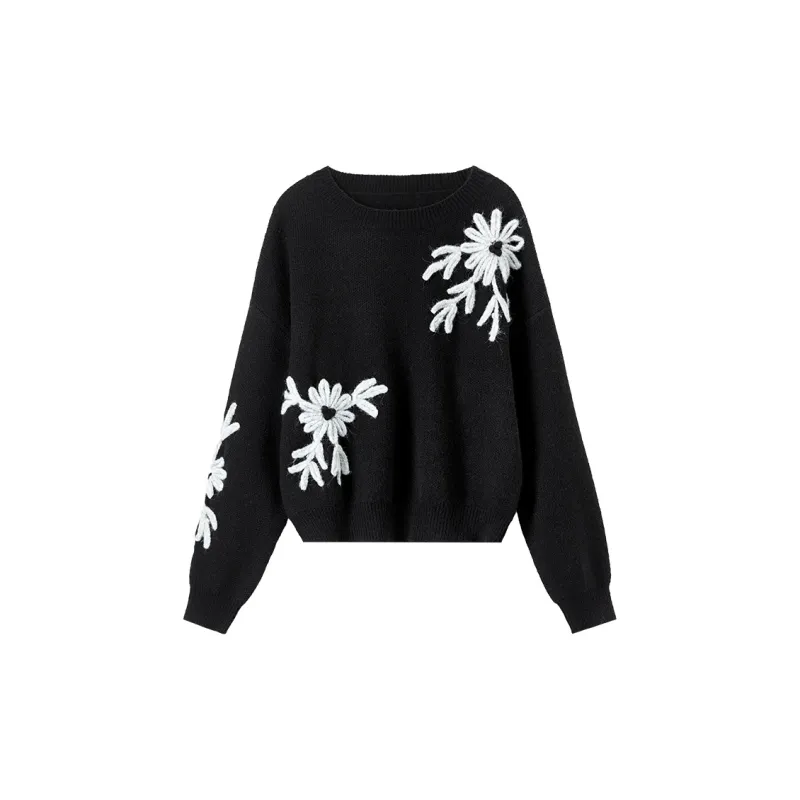 SENTUBILA Sweater Women's Classic Black-1