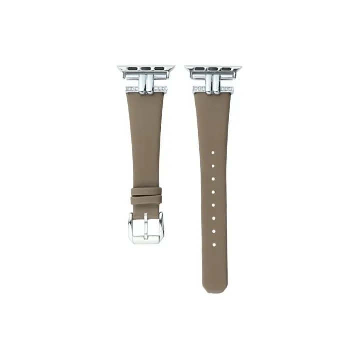 CHRROTA Watch Band Apple Compatibility Leather-4