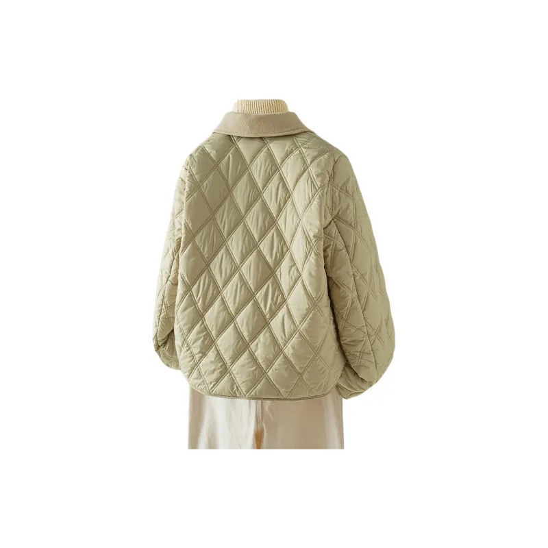 IHIMI Puffer Jacket Women's Raffia Yellow-2