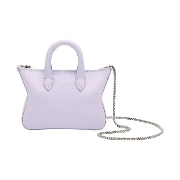 FERRAGAMO Cow Leather Bag Accessories Mini Women's Light Purple