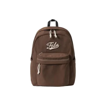 FILA Polyester Backpack Unisex Brown