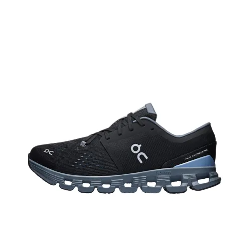 On Anti Slip Wear Resistant Low Top Running Shoes Men's Black