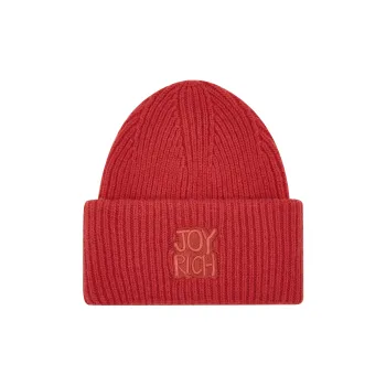 JOYRICH Pure Wool Beanies Unisex Red